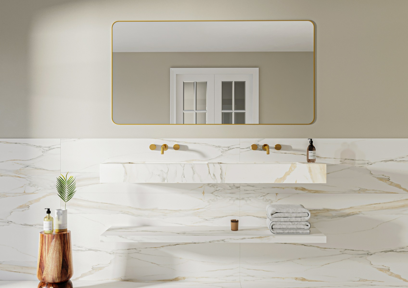 Marble_Calacatta_Gold_Double_Sink