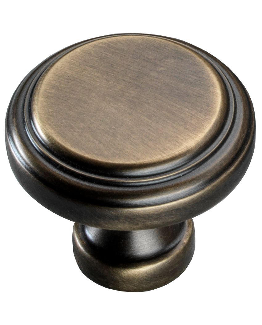 Knightsbridge Knob, 32mm, Brushed Bronze