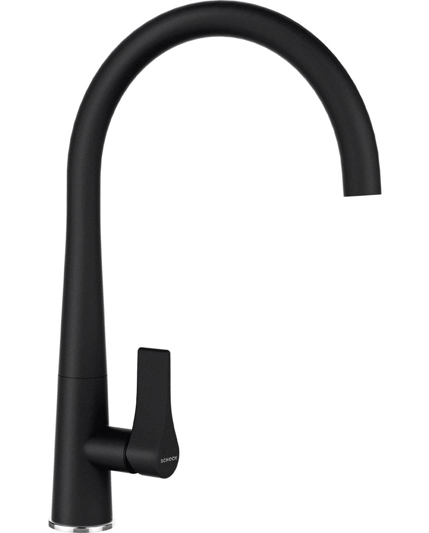 Mason Swivel Tap, Black
