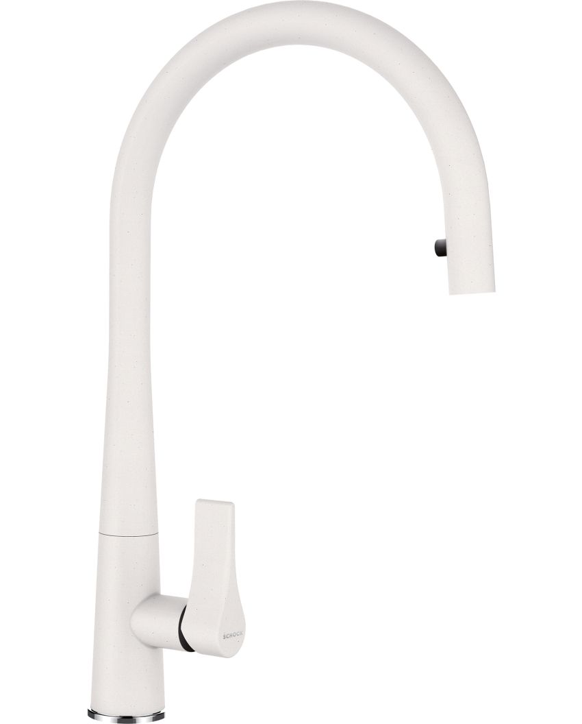 Mason Pullout Tap, White