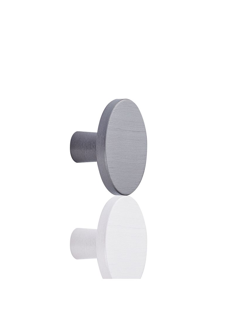 Ellipse Knob, 42mm, Brushed Anthracite