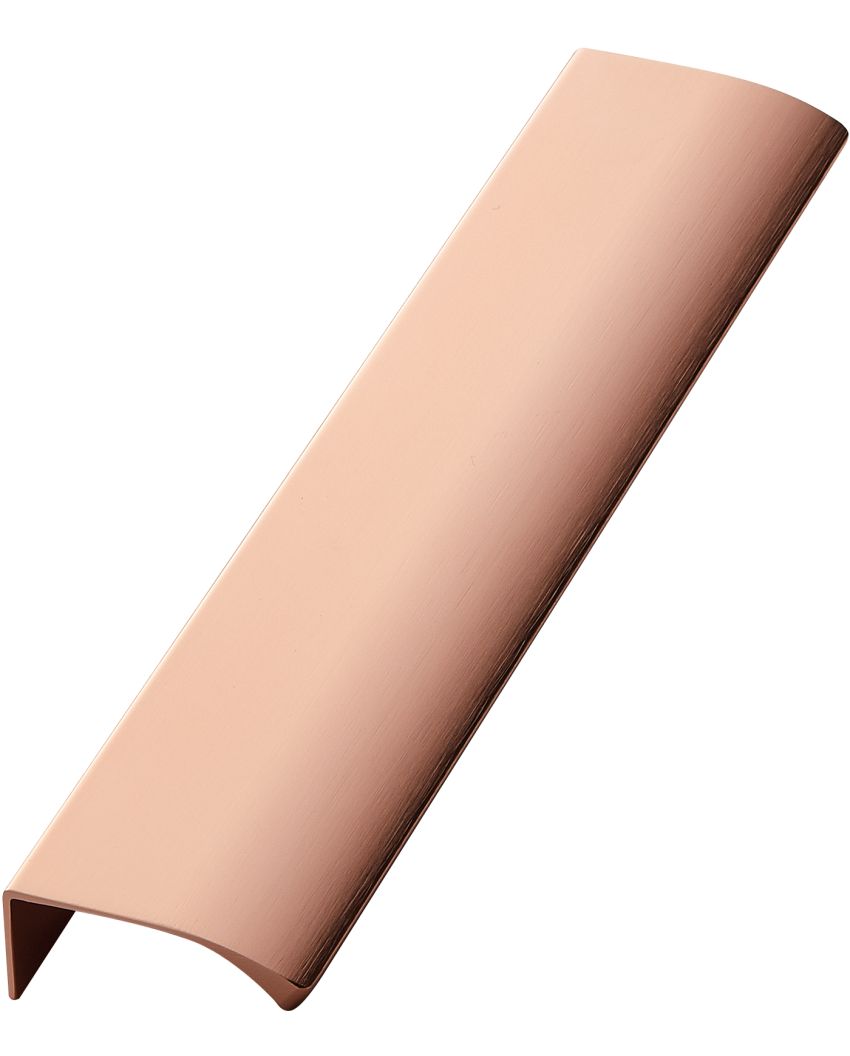 Edge Straight, 350mm, Brushed Rose Gold