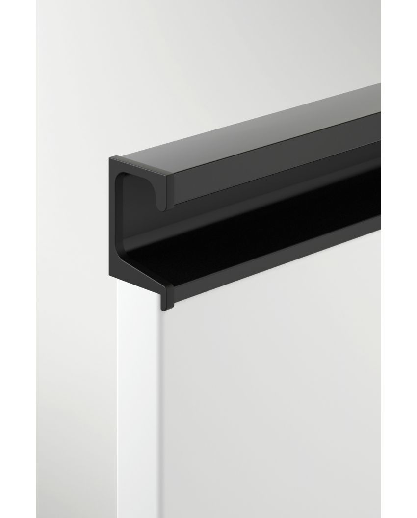 Ezi-Venice 18, End Cap, Left and Right: Matte Black