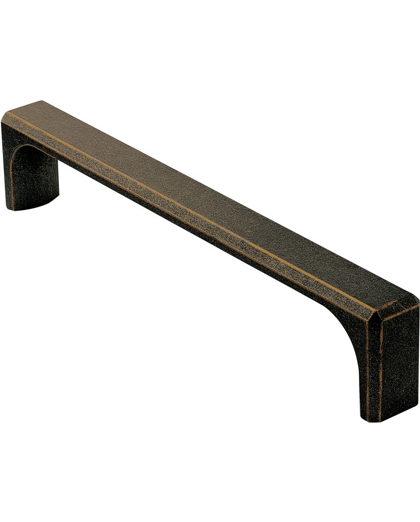 Fold Handle, 170mm OAL, Antique Brown, 160mm centres