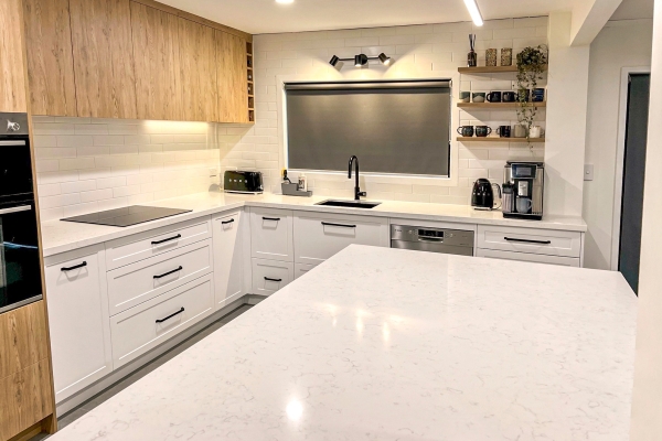 How to Redesign a Kitchen with Limited Bench Top & Meal Prep Space – by Oceane Godel