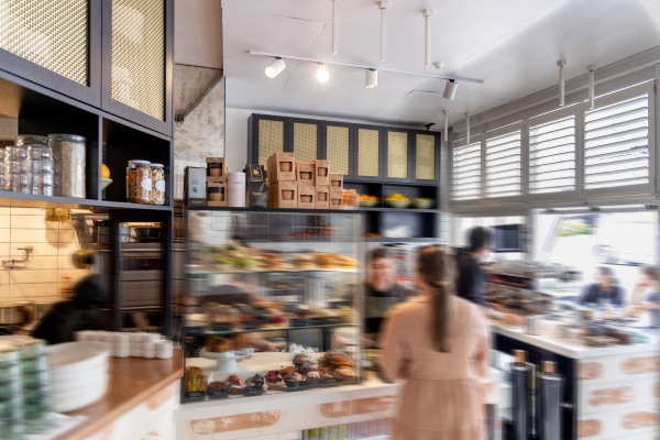 How Wovenpanel® Infused a Lively Café with Vibrant Design Appeal