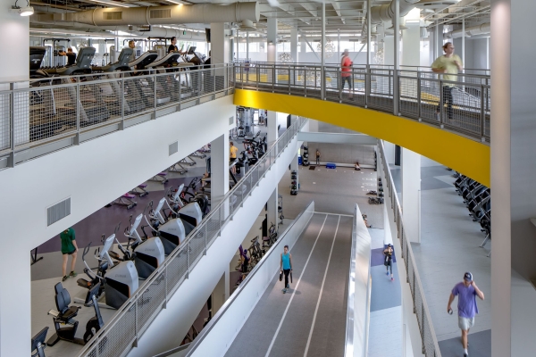 Discover the Enhanced LSU Student Recreation Center with Wovenpanel® Elegance