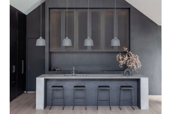 Long Bay Adding Texture to a Kitchen with Wovenpanel™