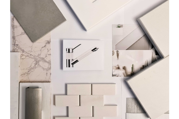 Moodboard with White on White