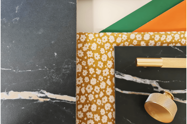 Moodboard with Marble Laurent