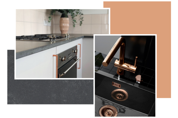 3 matching metallic trends for your kitchen design