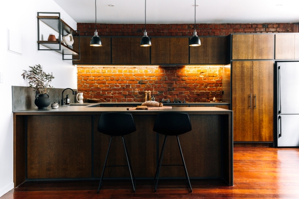 Industrial Inspired with Metal Burnished