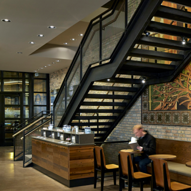 Archant-Wovenpanel-Starbucks-Staircase